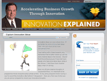 Tablet Screenshot of innovationexplained.com